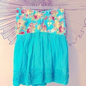 Shylos Vintage Jean Style Fun Skirt Size 9